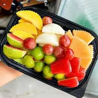 Hình ảnh Khay hoa quả tổng hợp cắt vừa miếng