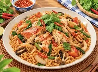 Hình ảnh Mỳ xào cua