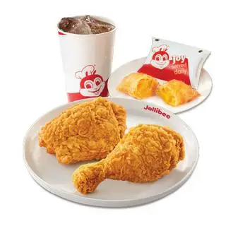 2 Miếng Gà Giòn Vui Vẻ + 1 Bánh xoài đào + 1 Nước ngọt lớn - 91.000 ₫ tại Gà Rán và Mỳ Ý Jollibee -  Sài Gòn Star