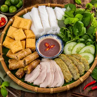 Hình ảnh Bún Đậu Nem Thịt Chả Cốm