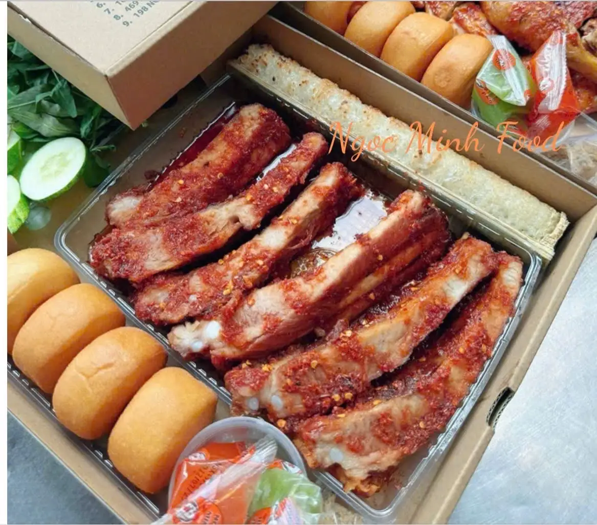 [Best seller] COMBO Sườn Quay - Loại 1 Ribs - 278.000 ₫ tại Hệ Thống Gà Quay Ngọc Minh Food - Bánh Bao & Cơm Lam - Phan Văn Trị