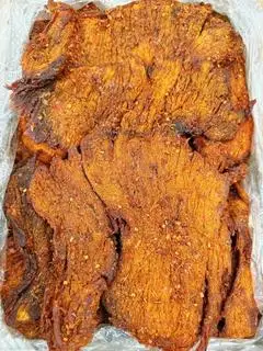 Hình ảnh KHÔ BÒ MIẾNG THU BA 200GR SIÊU NGON