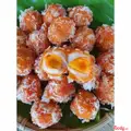 Hình ảnh Mì Indomie trộn viên hải sản phô mai chảy