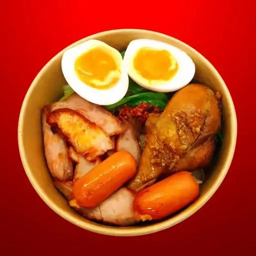 Mì Trộn Siêu Đặc Biệt - 85.000 ₫ tại Mì Trộn & Mì Tương Đen Bố Già - Lãnh Binh Thăng