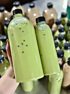 Hình ảnh Trà sữa thái xanh 1lít