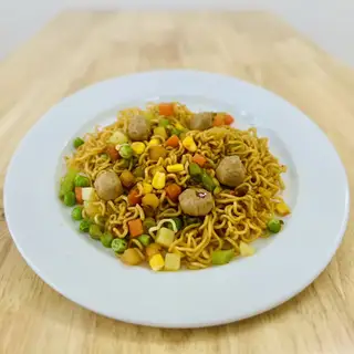 Hình ảnh Mỳ trộn bò viên