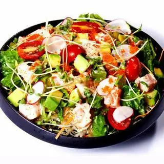 Hình ảnh Salad cá hồi bơ