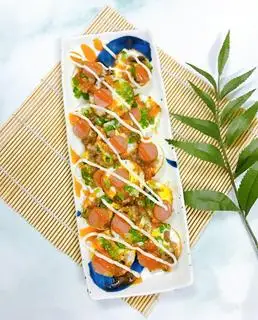 Trứng Nướng Thập Cẩm Xúc Xích  - 55.000 ₫ tại Ăn Vặt Bánh Tráng Cuốn Trộn - Trứng Gà Nướng & Trà Trái Cây - Lê Văn Sỹ