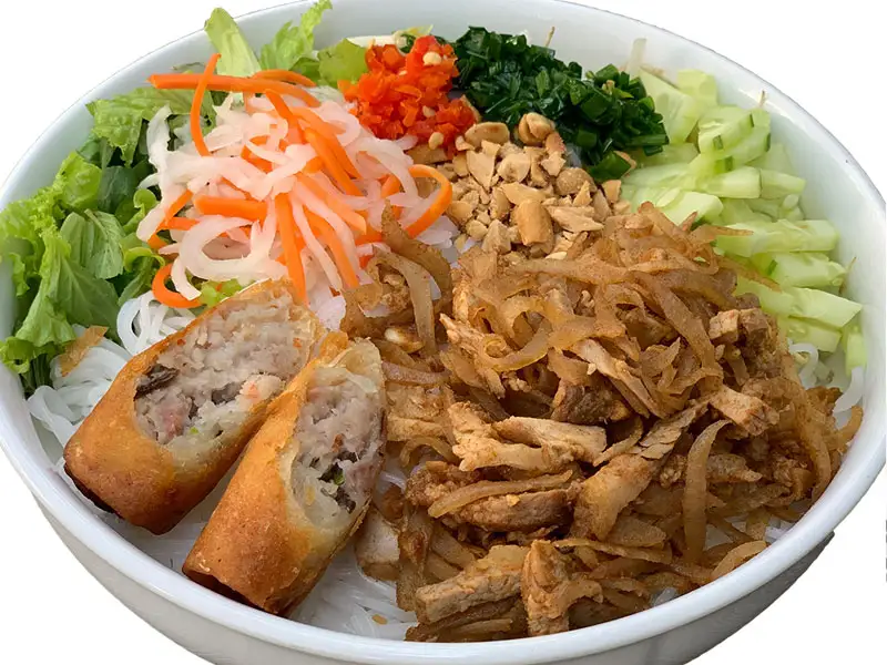 Bún bì chả giò - 47.000 ₫ tại Bún Thịt Nướng & Bún Thịt Xào - Hòa Bình