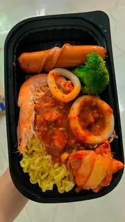 Hình ảnh mỳ trộn sốt pagetty