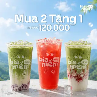 Hình ảnh Mua 2 Tặng 1: Matcha & Trà hoa quả