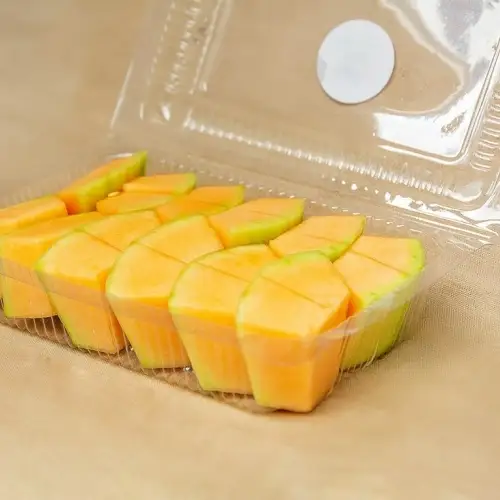 Dưa Lưới Ruột Vàng hộp (350G) - 57.000 ₫ tại Mướp Fruit - Trái Cây Cắt Sẵn - Nguyễn Đình Chiểu