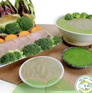 Hình ảnh Cháo chân giò hầm củ sen