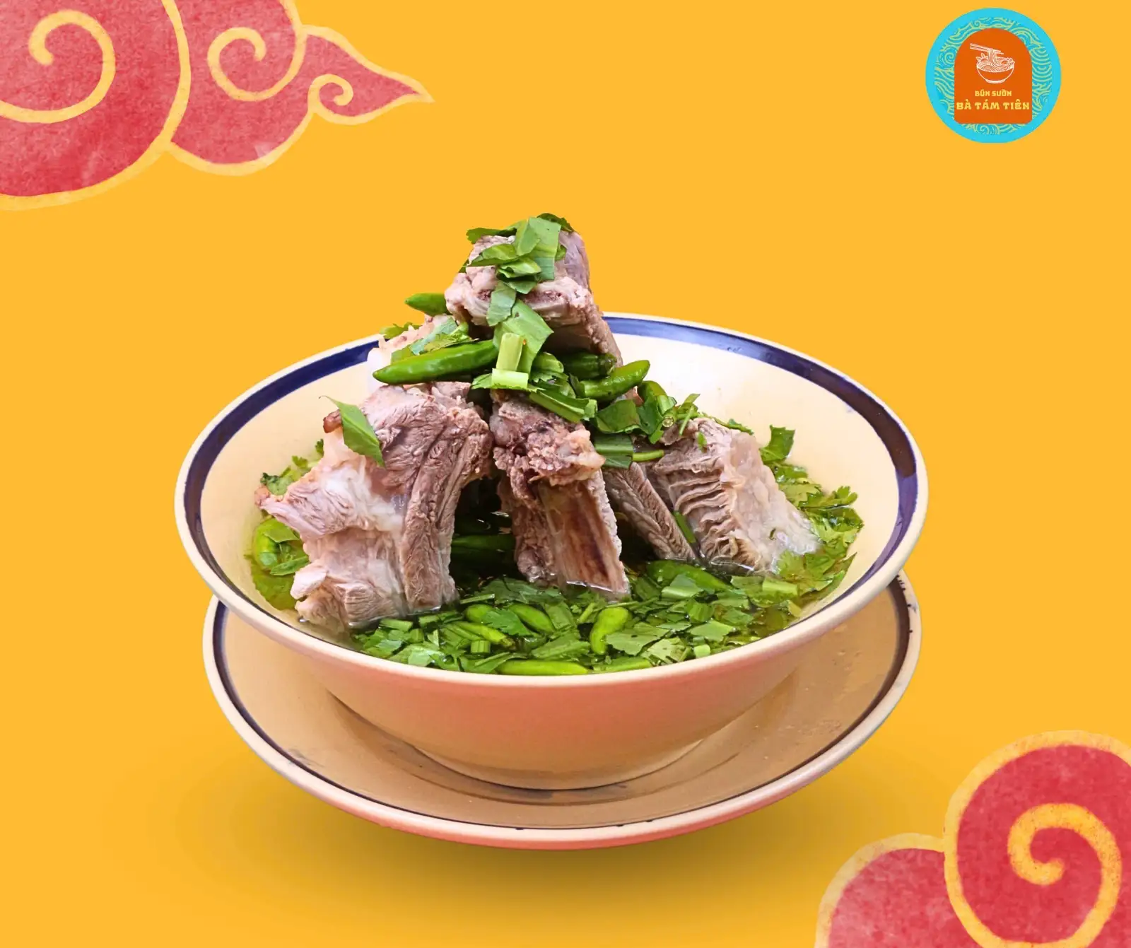 Tháp sườn nhỏ - 79.000 ₫ tại Bún Sườn Thái Chua Cay Tám Tiên - Đường 4