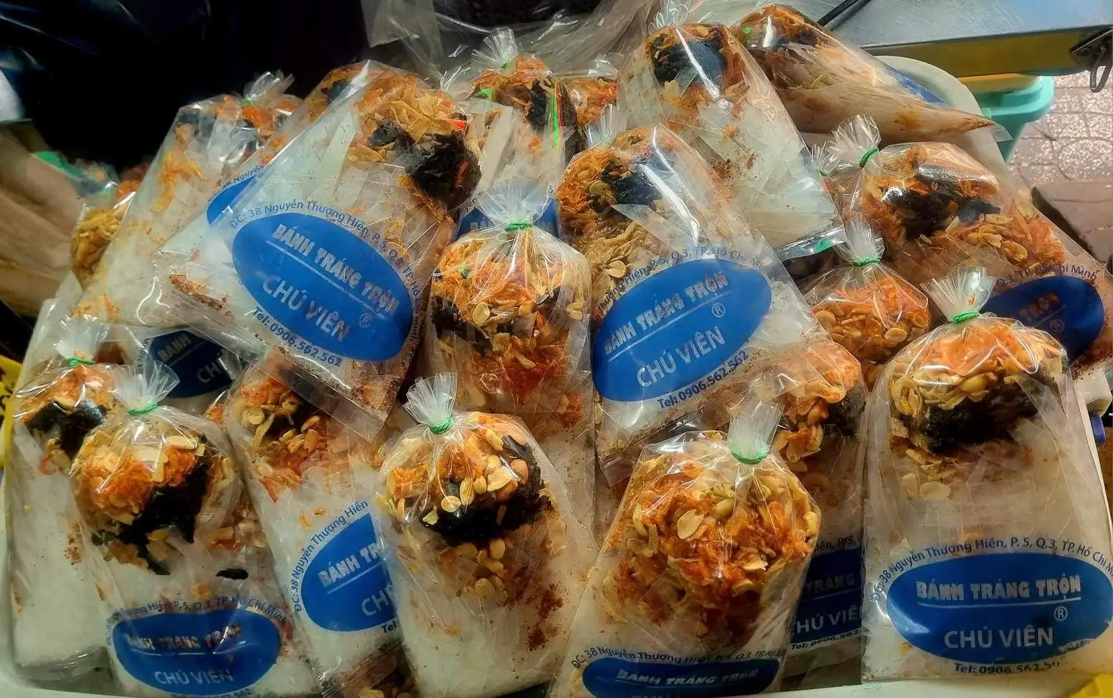 Bánh tráng trộn KHÔ (chuyên đi tỉnh)  - 45.000 ₫ tại Bánh Tráng Trộn Chú Viên - Nguyễn Thượng Hiền