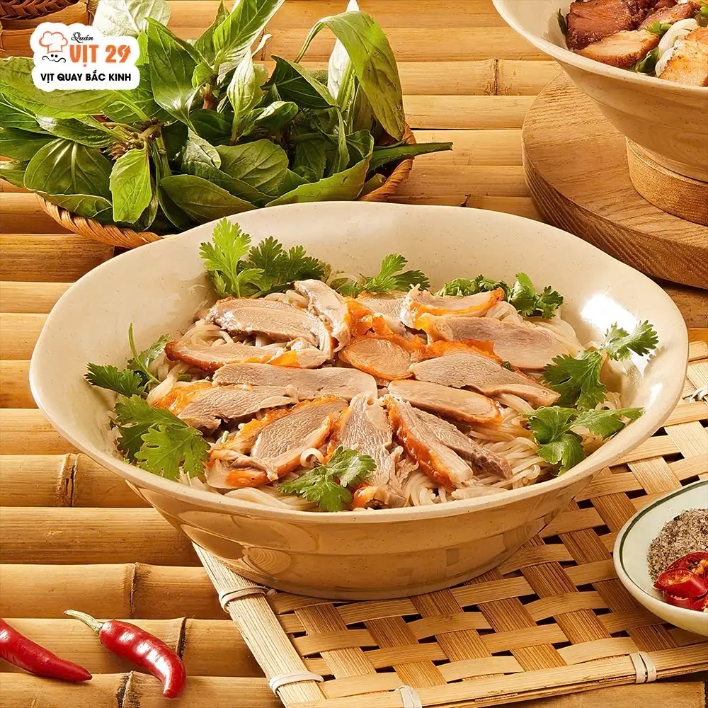 Hình ảnh Bún vịt quay BK trộn sốt XO