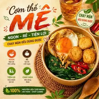Hình ảnh Cơm thố đậu hủ phô mai - trứng sốt đặc biệt