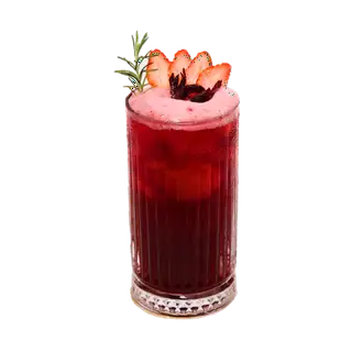 Hình ảnh Trà hibiscus dâu mơ muối