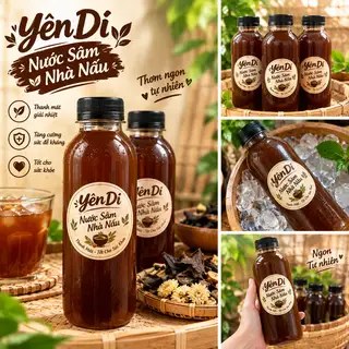 Hình ảnh Nước Sâm Đường Phèn Nhà Nấu