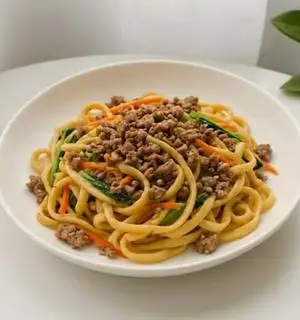Hình ảnh Mì xào bò bằm