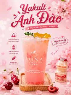 Hình ảnh Yakult anh đào
