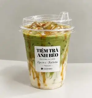 Hình ảnh Matcha Latte Carameo Anh Béo