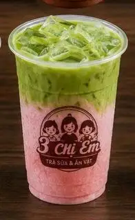 Hình ảnh Matcha dâu sữa tươi