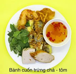 Bánh cuốn trứng chả - bánh tôm - 65.000 ₫ tại Bánh Cuốn Nhớ - Lê Văn Sỹ
