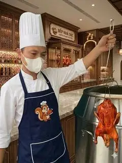 Hình ảnh vịt nướng lu 