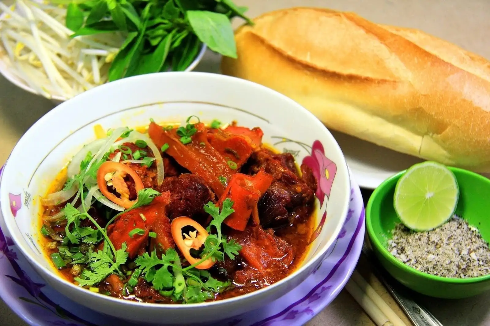 Hủ Tiếu bò Tái - 53.000 ₫ tại Hủ Tiếu A Bin - Lê Quang Định