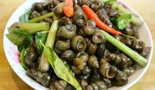 Hình ảnh Ốc vặn hấp sả