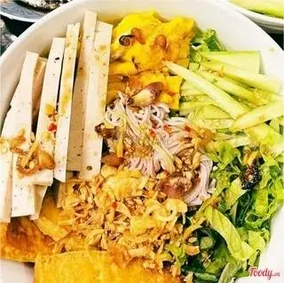 Hình ảnh Bún chả lụa đậu hủ nước tương