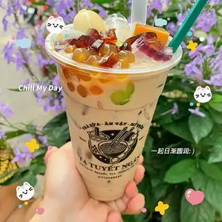 Trà sữa tá lả ly 700ml - 38.000 ₫ tại Tạ Tuyết Ngân - Ăn Vặt & Trà Sữa - Nguyễn Tri Phương
