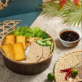 Hình ảnh Bún Nước Tương Chả Lụa, Đậu Hủ