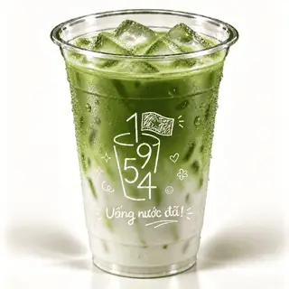 Matcha Latte Sữa Tươi - Béo Mịn Vị Nhật Chuẩn - 35.000 ₫ tại Tiệm Nước 1954 - Matcha, Sữa Chua & Soda - Cao Thắng
