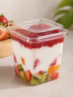Yogurt Trái Cây Sốt Dâu - 69.000 ₫ tại Nhon Fruit - Trái Cây Cắt Sẵn, Nước Ép & Trái Cây Lắc - Trần Khắc Chân