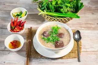 Cháo huyết nhỏ - 21.000 ₫ tại Cháo Lòng Má Heo Cây Sung - Đường Số 4