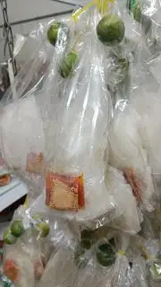 Hình ảnh Bánh tráng muối tỏi sâu Trung(12goi)