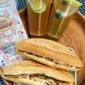 Hình ảnh Bánh mì thịt xiên