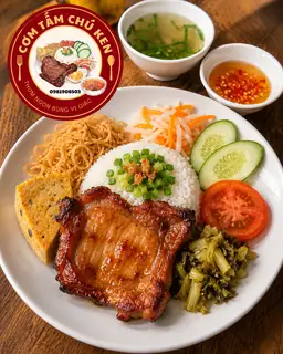 Cơm tấm sườn bì chả - 65.000 ₫ tại Cơm Tấm Chú Ken - Tôn Đản