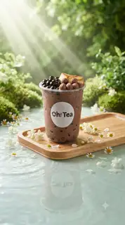 Milo dầm trân châu flan - 35.000 ₫ tại  Oh Tea - Trà Sữa & Bánh Tráng - Nguyễn Thượng Hiền