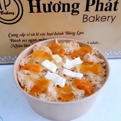Hình ảnh Bông Lan Chà Bông Trứng Muối Tô.