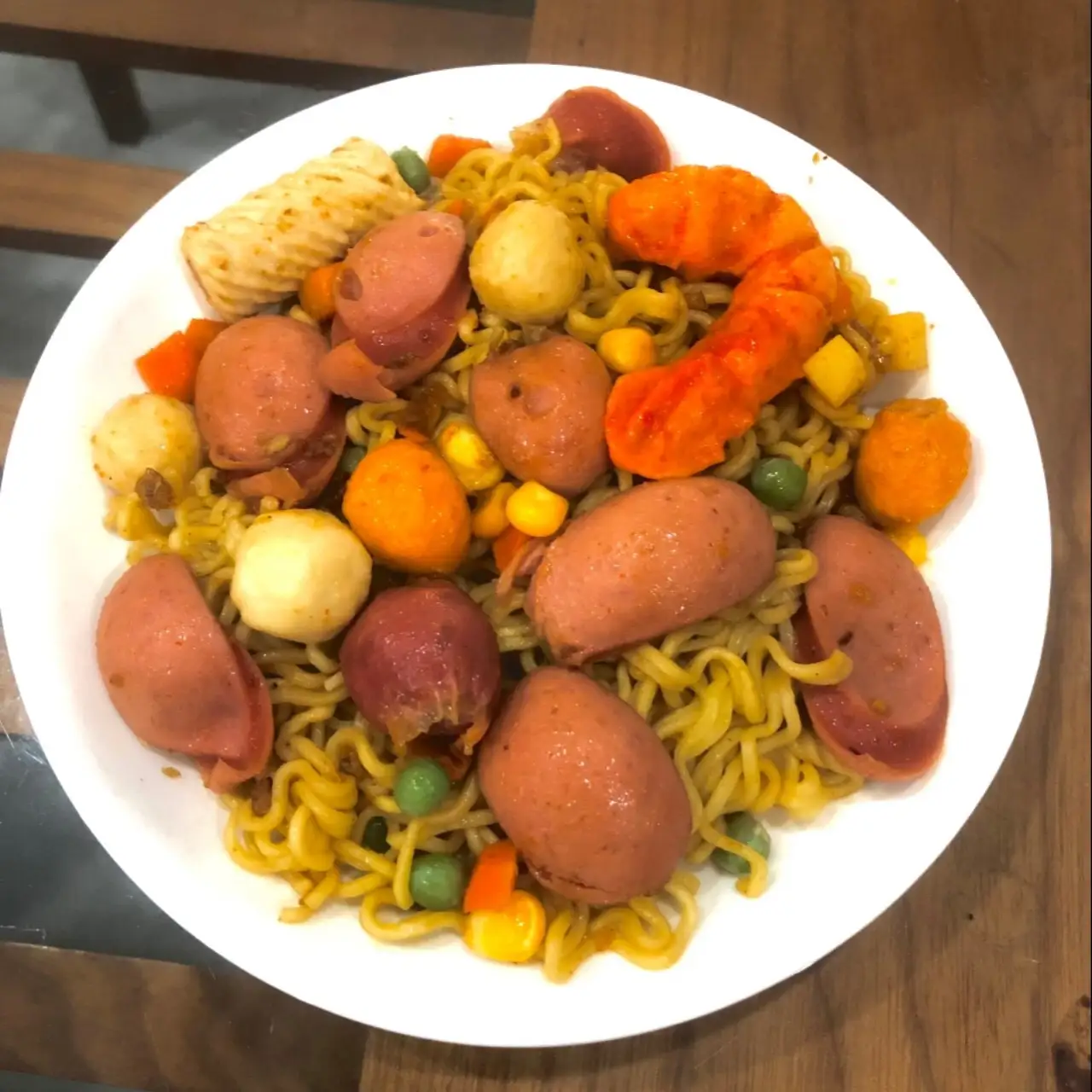 Hình ảnh mỳ indomie thập cẩm 2 gói suất lớn