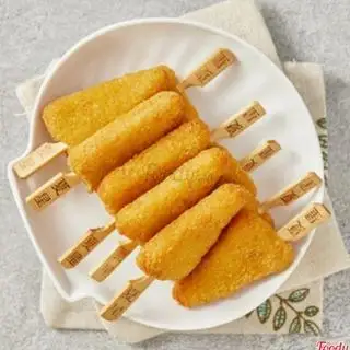 Hình ảnh Mì trộn gà que kem