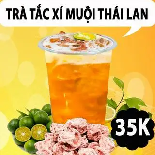 TRÀ TẮC XÍ MUỘI THÁI LAN - 35.000 ₫ tại Trà Trái Cây Cherry Dâu - Hồ Thị Kỷ