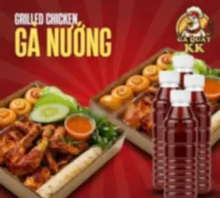 Hình ảnh Combo 2 con gà nướng - 10 bánh - 2 ống cơm - 4 sâm mát lạnh - 2 hộp rau dưa