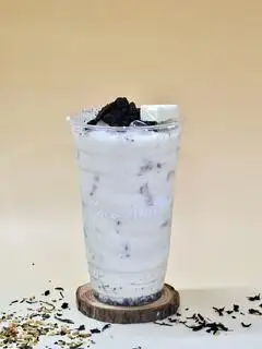 Hình ảnh Trà sữa gạo rang phô mai oreo