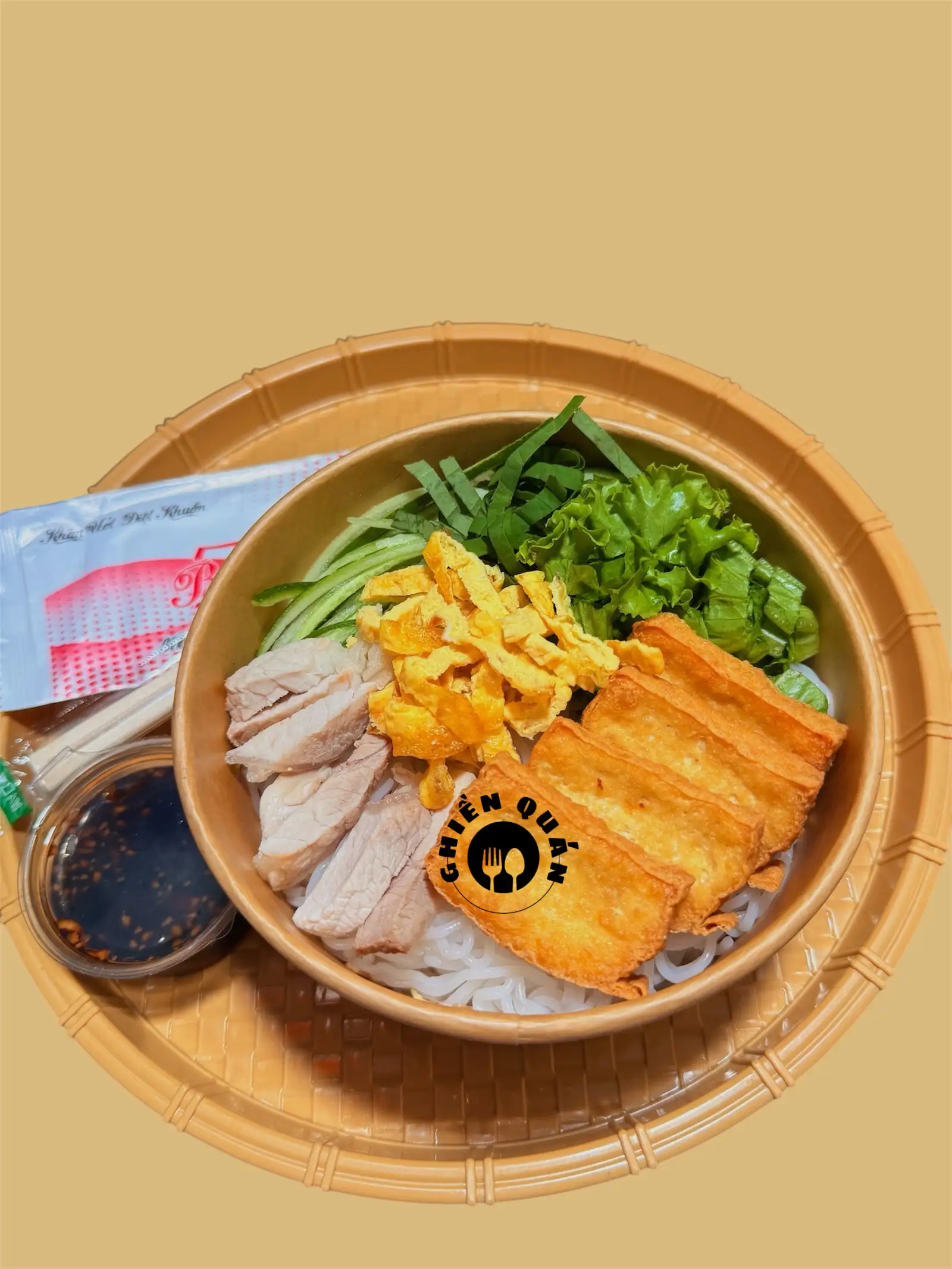 Bún nước tương truyền thống - 44.000 ₫ tại Bún Riêu Dì Út Miền Tây - Bún Riêu & Bún Nước Tương - Huỳnh Văn Bánh