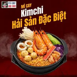 Hình ảnh Mì kimchi - hải sản + tặng ly pepsi 360ml