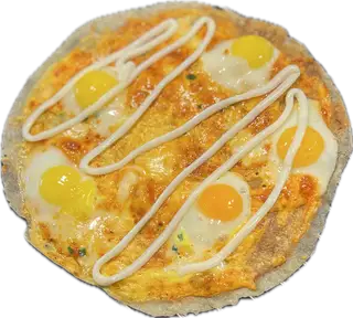 G4. Bánh tráng nướng Pate Gà Xé Chả Lụa - 45.000 ₫ tại Bánh Tráng Nướng Nhà Ji - Trần Hưng Đạo